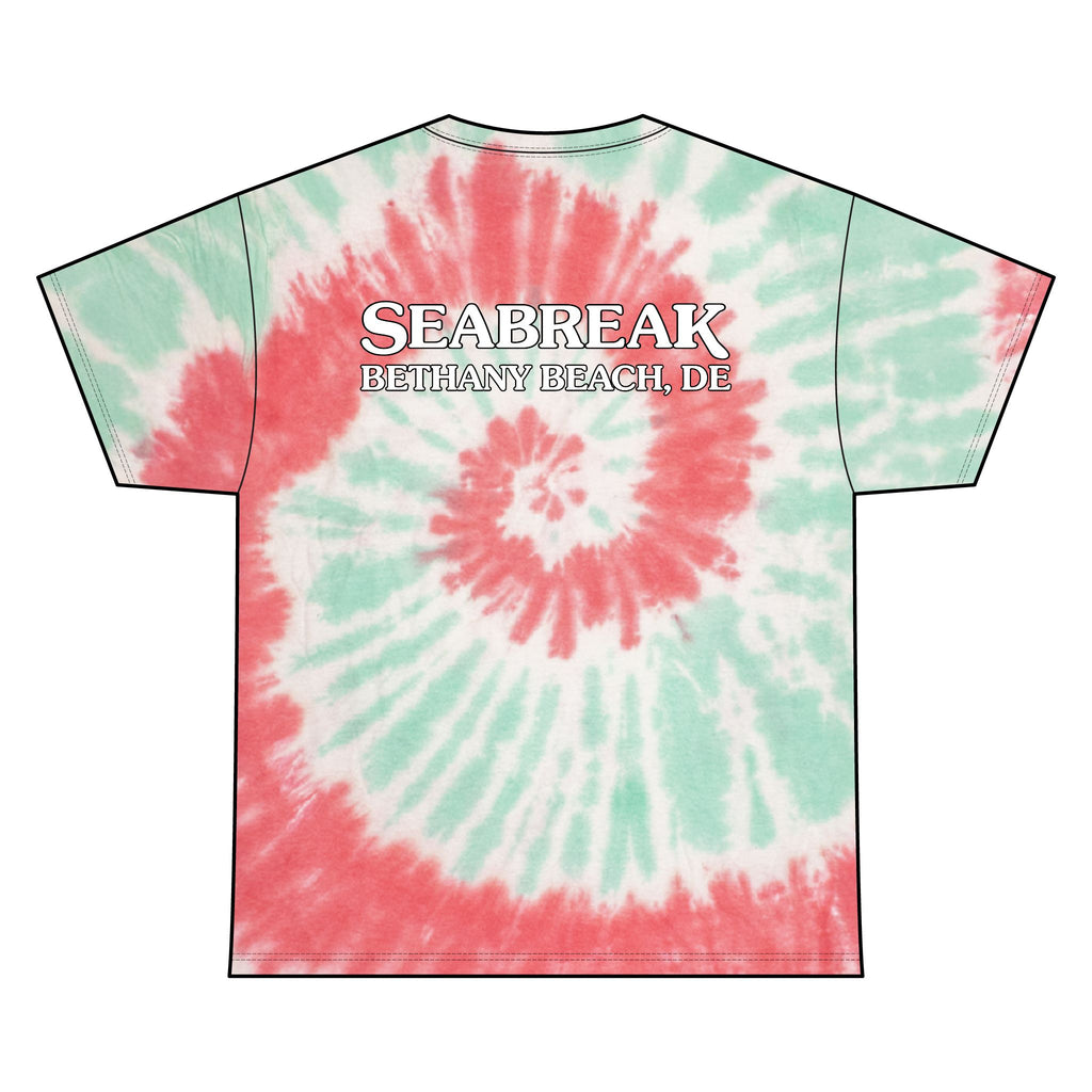 Unisex Seabreak Tie Dye Cotton Tee