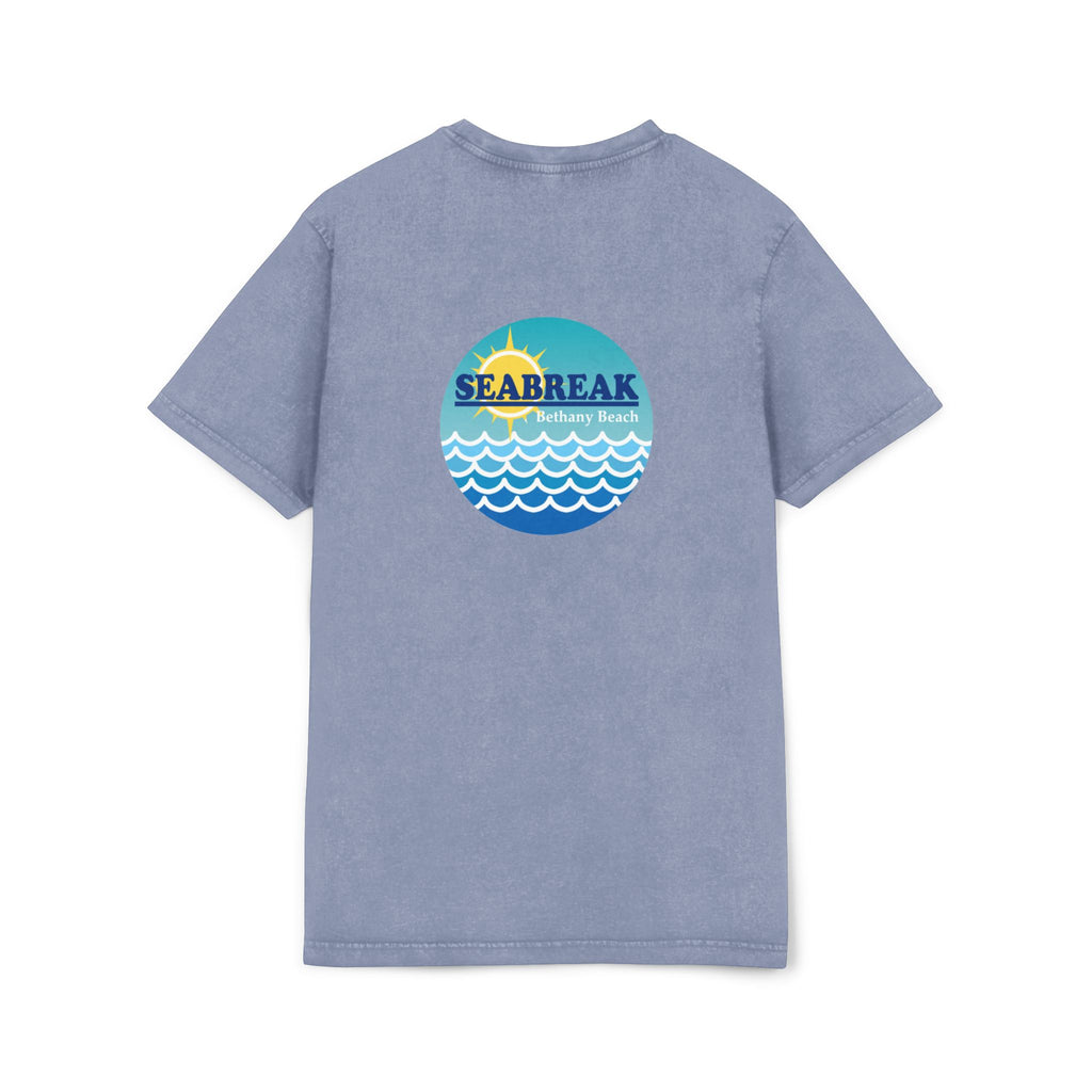 Unisex Seabreak Acid Washed Tee