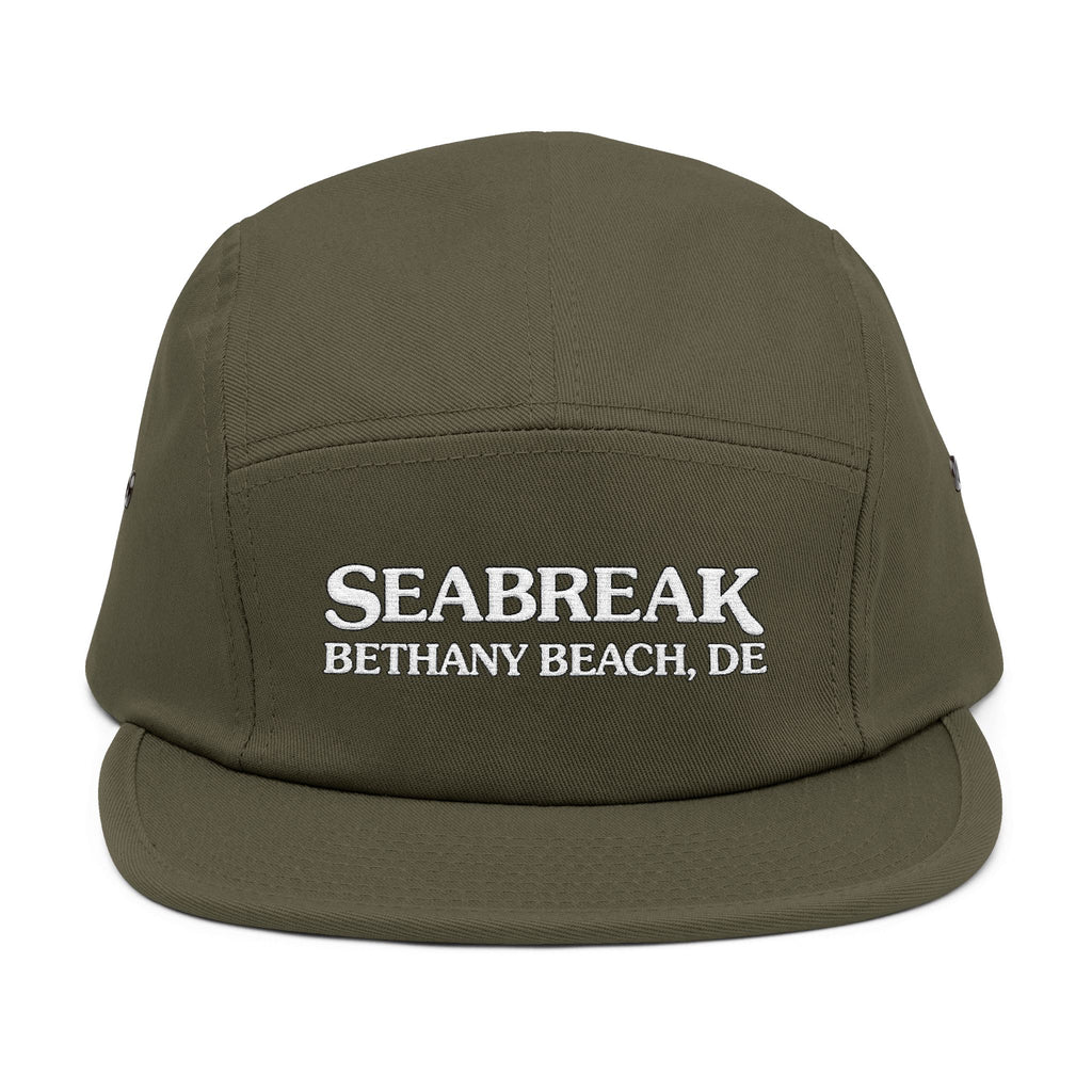 Embroidered Seabreak 5 Panel Cap