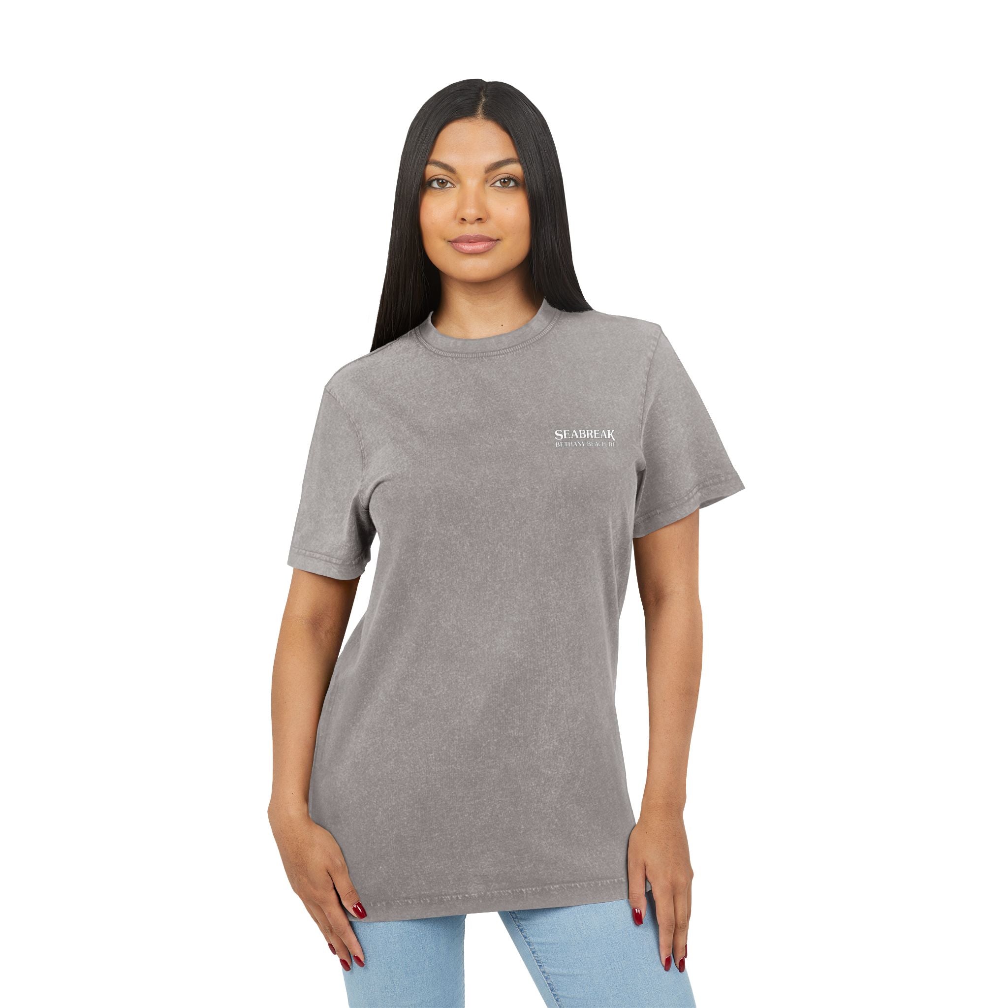 Unisex Seabreak Acid Washed Tee