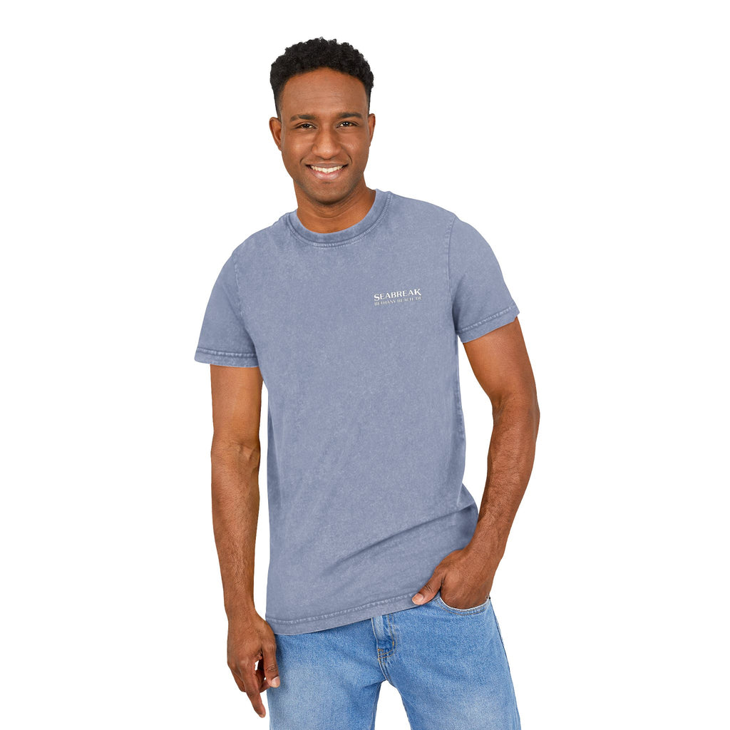 Unisex Seabreak Acid Washed Tee