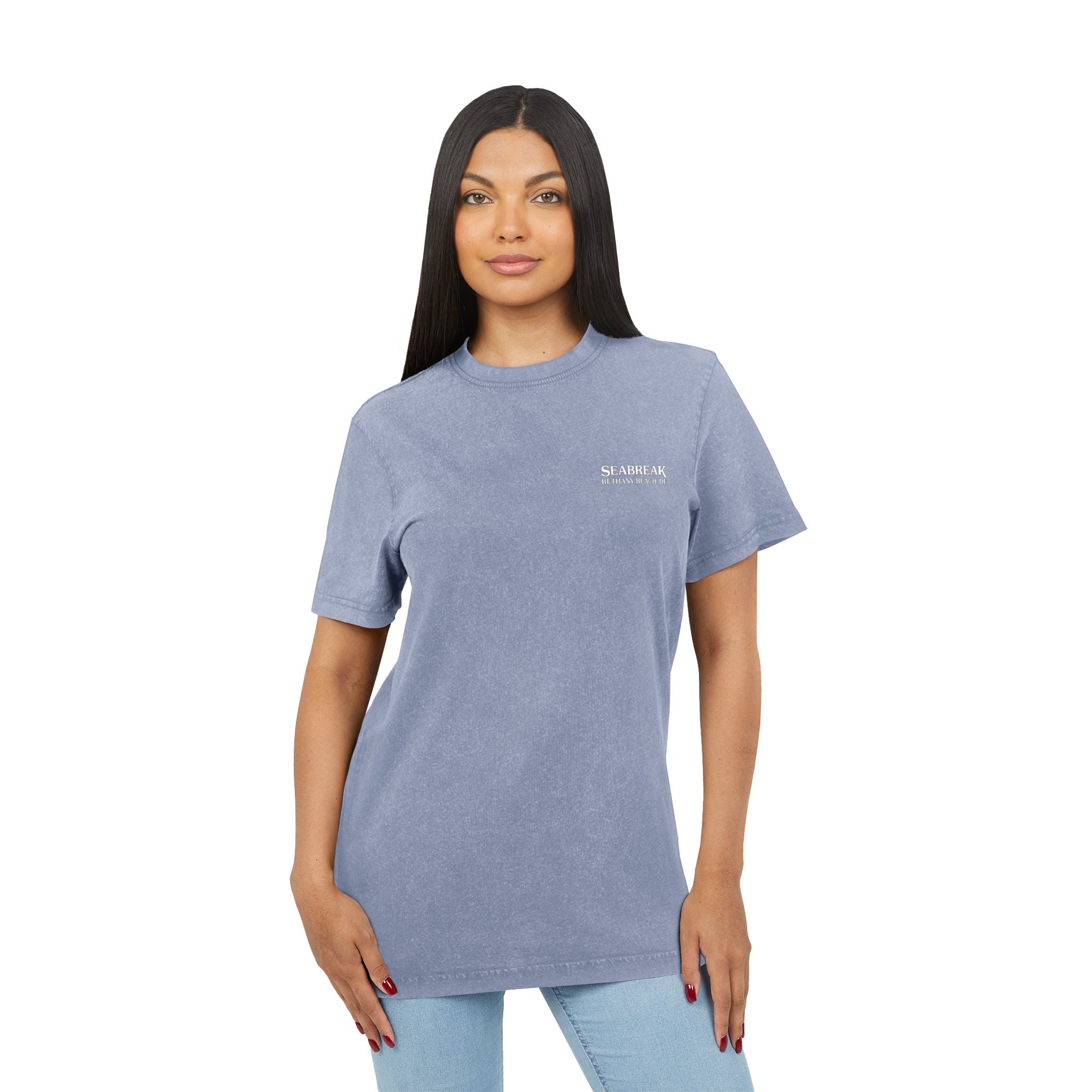 Unisex Seabreak Acid Washed Tee