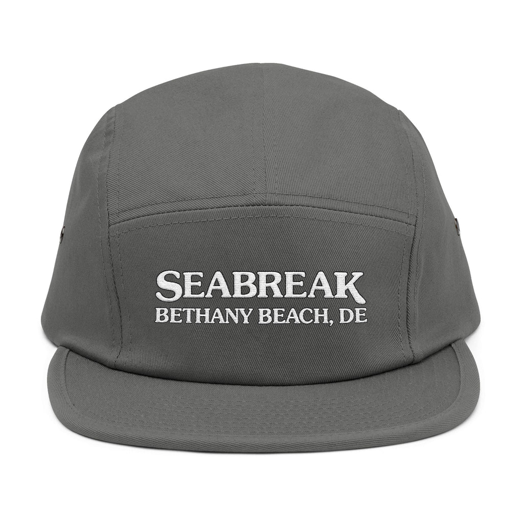 Embroidered Seabreak 5 Panel Cap
