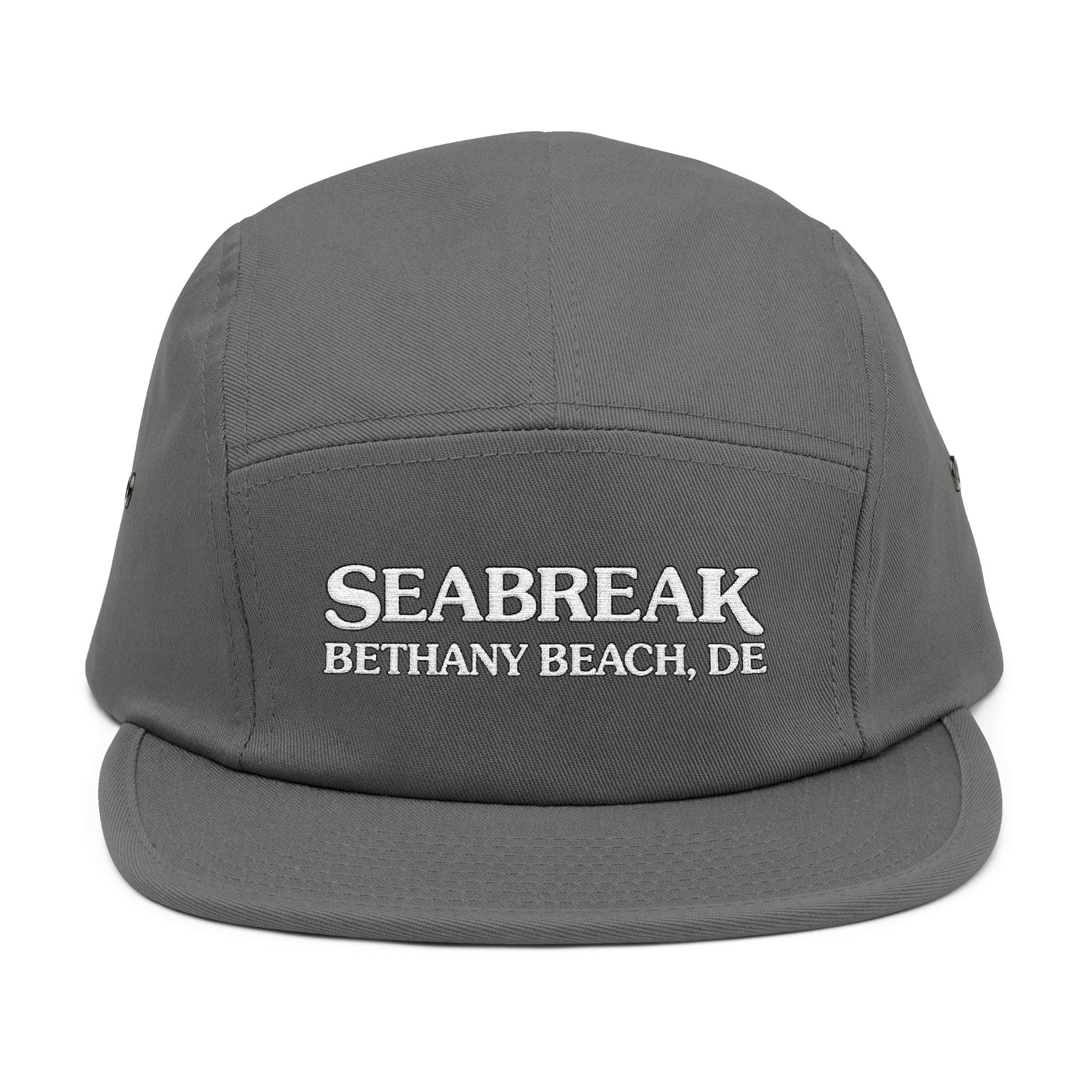 Embroidered Seabreak 5 Panel Cap
