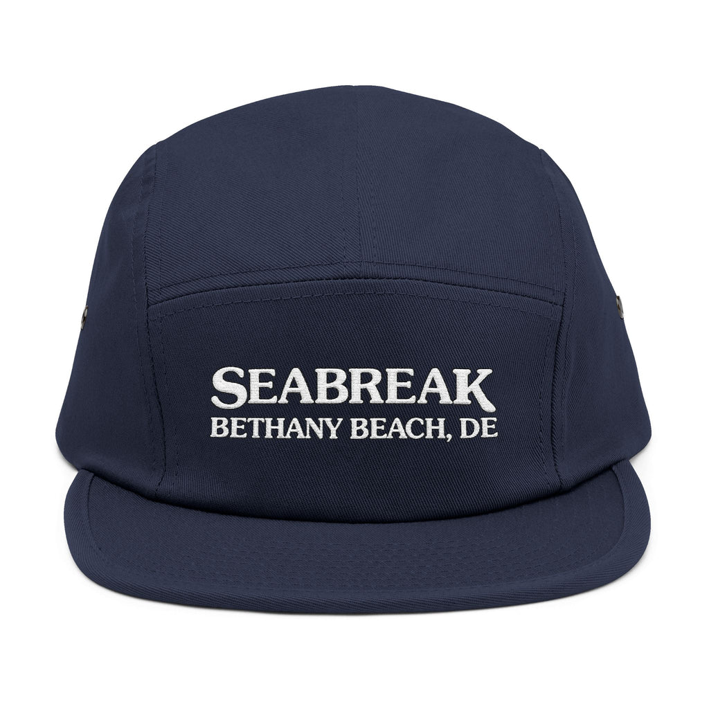 Embroidered Seabreak 5 Panel Cap