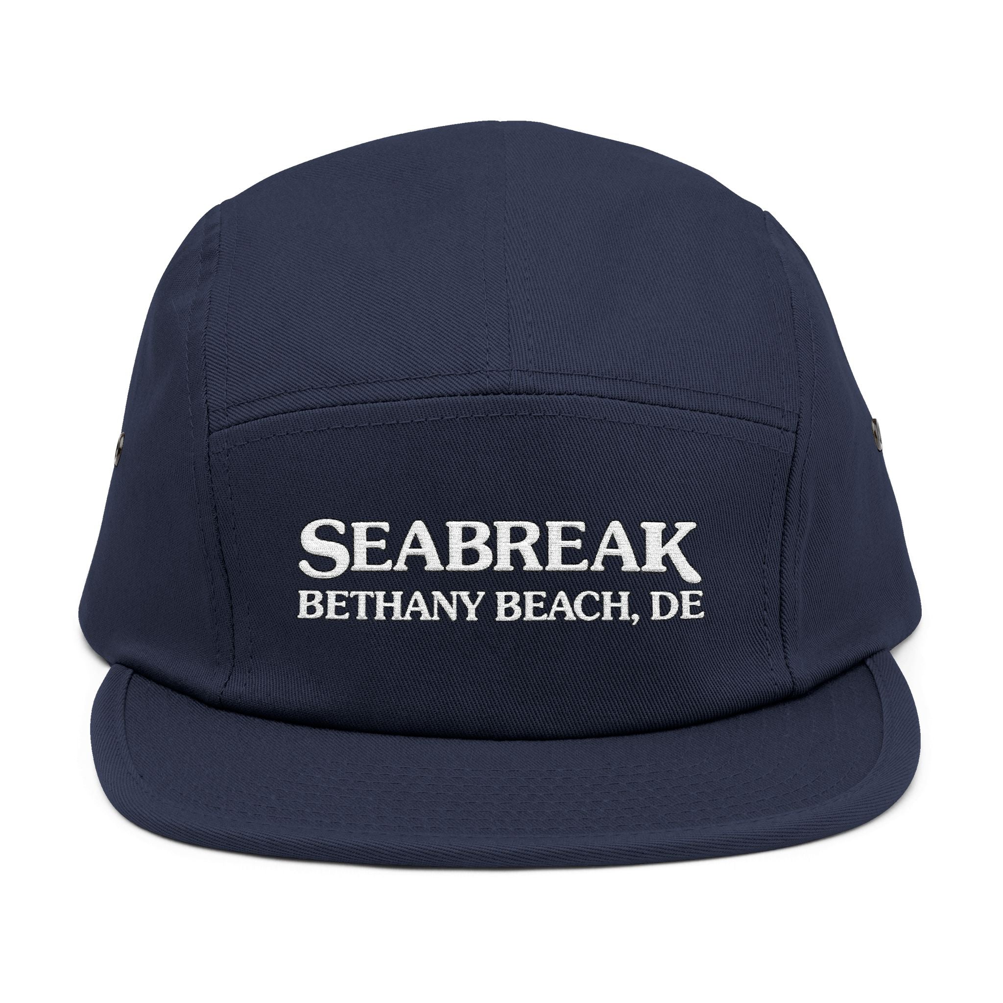 Embroidered Seabreak 5 Panel Cap