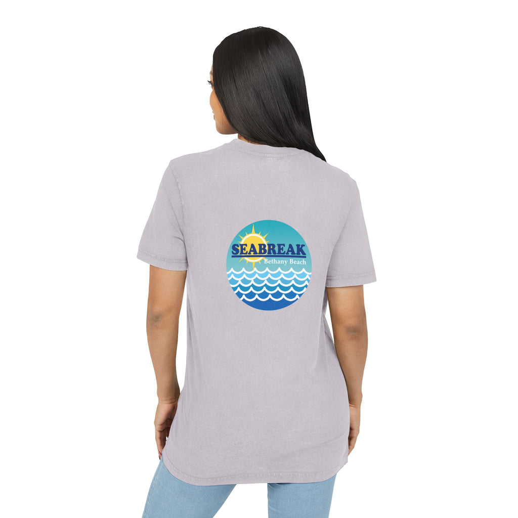 Unisex Seabreak Acid Washed Tee