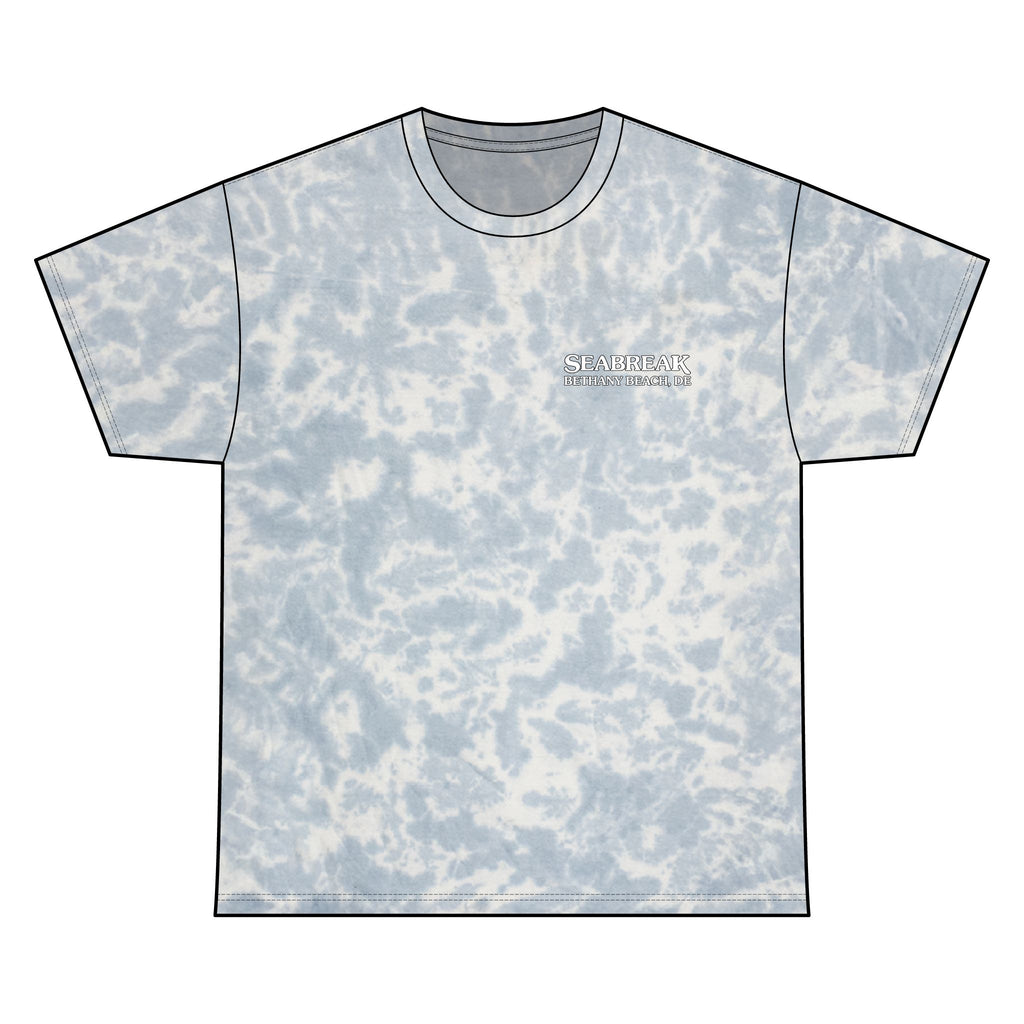 Unisex Seabreak Tie Dye Cotton Tee