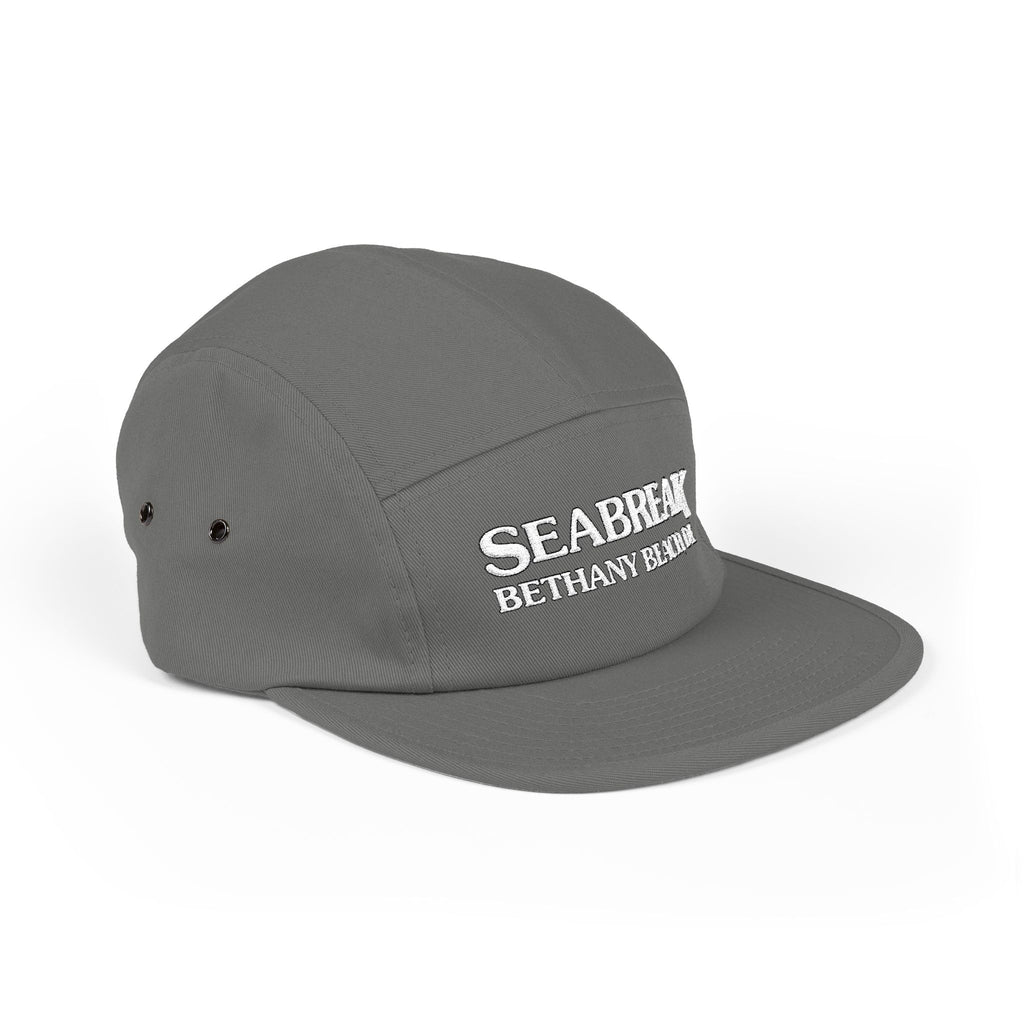 Embroidered Seabreak 5 Panel Cap