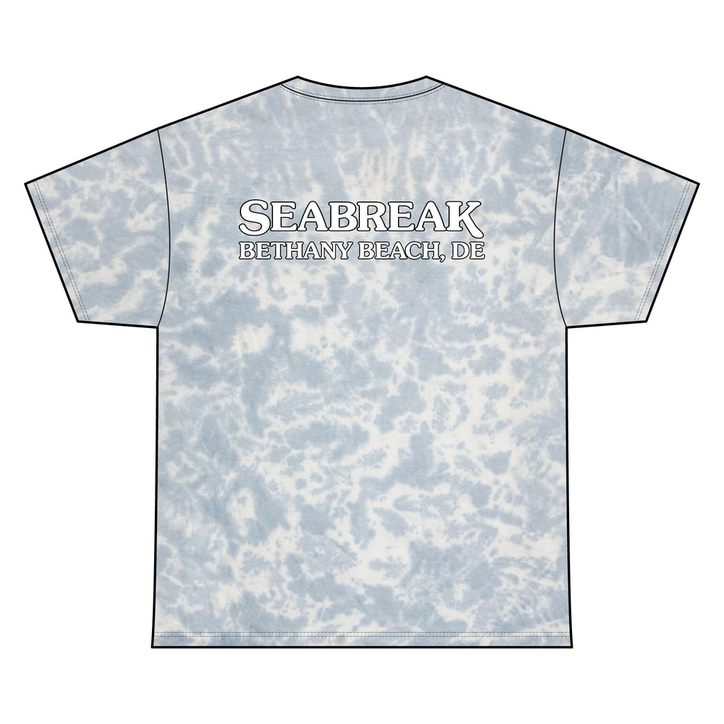 Unisex Seabreak Tie Dye Cotton Tee