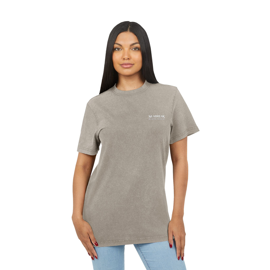 Unisex Seabreak Acid Washed Tee